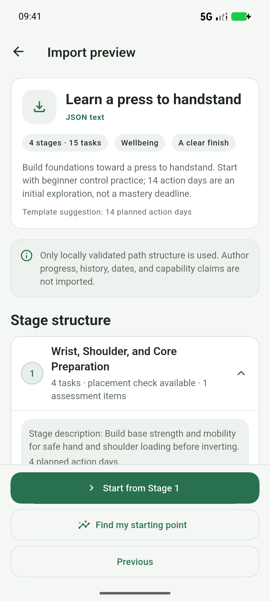 A real generated proposal: review before deciding