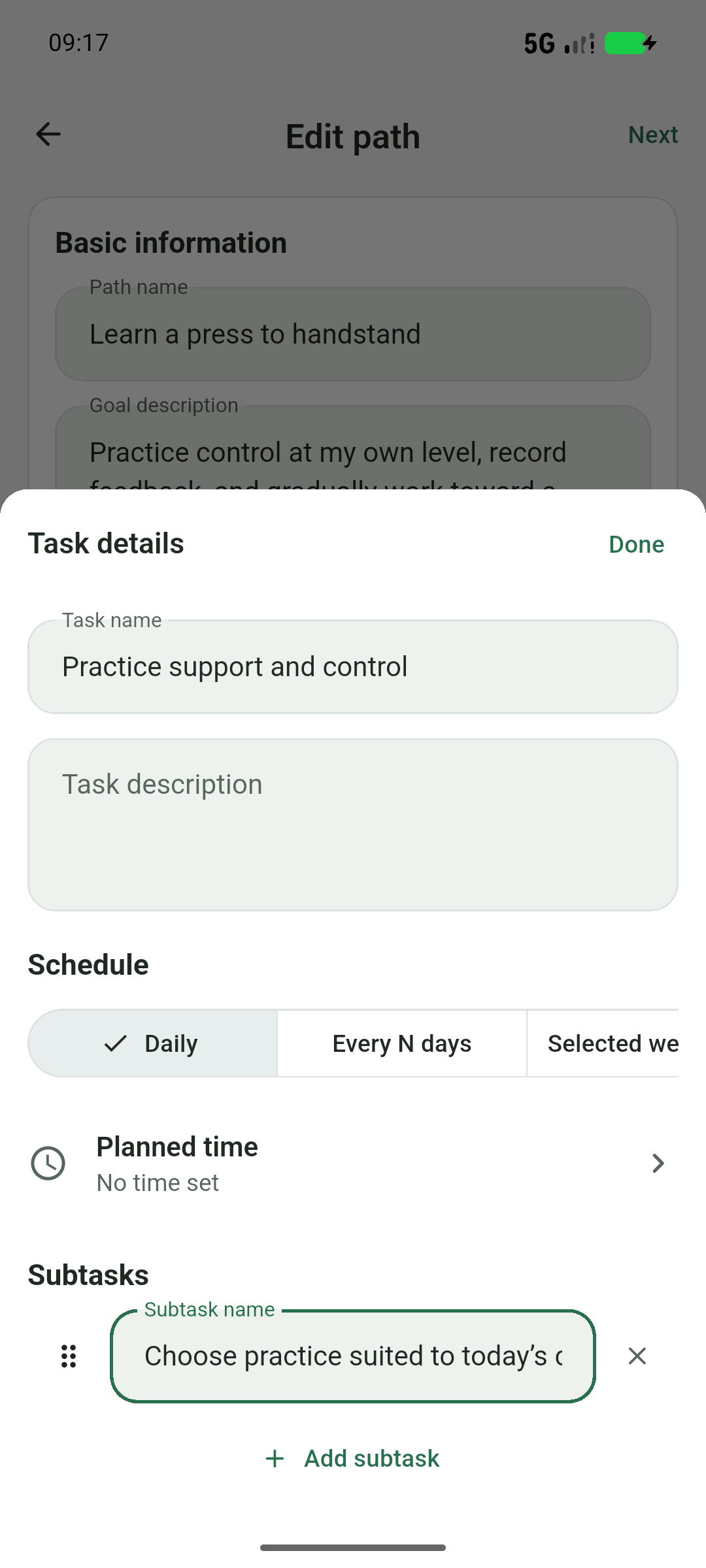Give tasks and subtasks clear roles